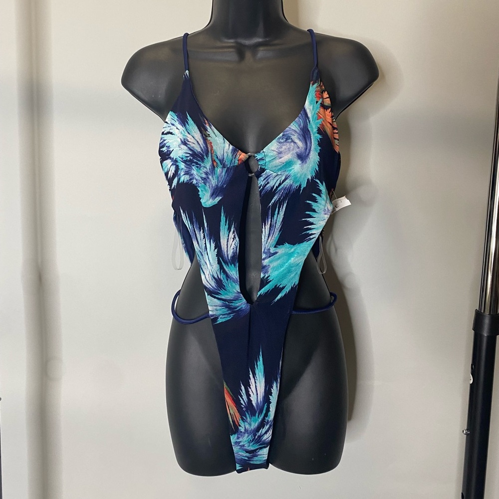 NWT Monokini in a Tropical Print